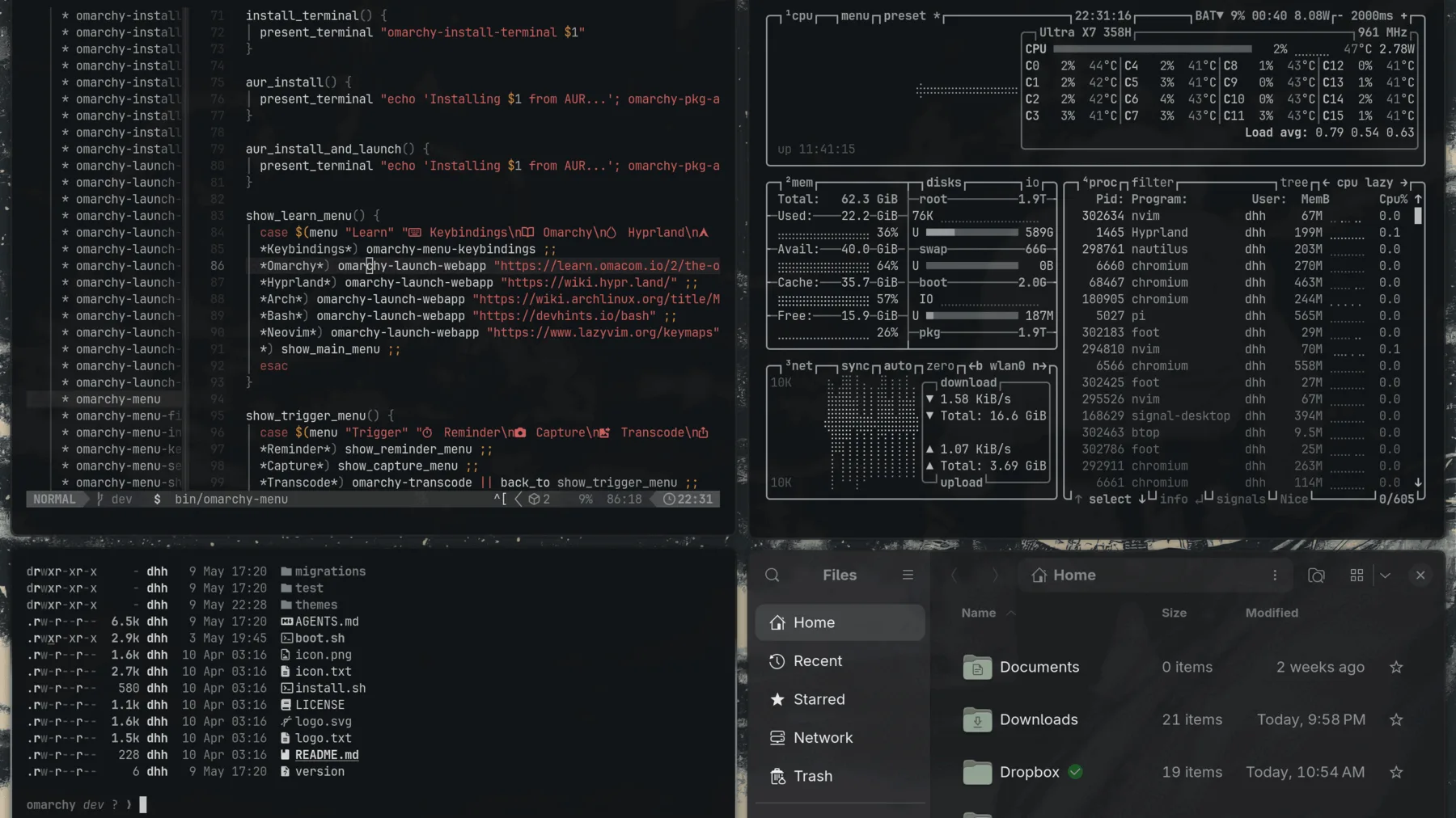 Solitude theme preview