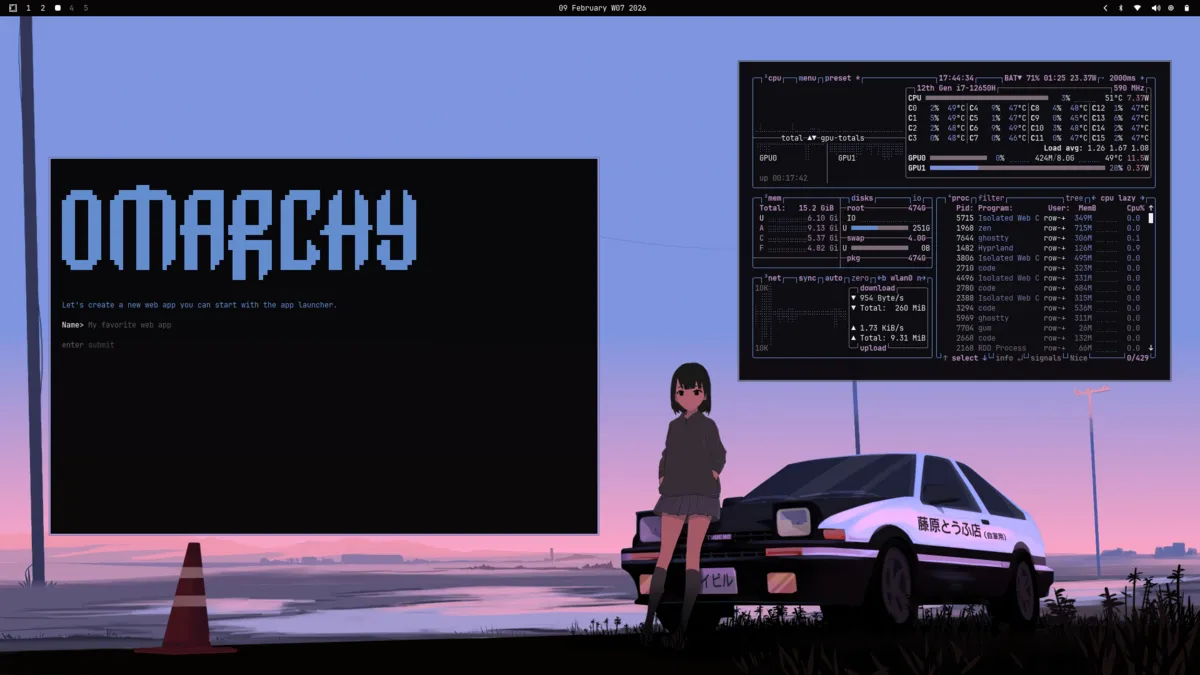 Ghost Pastel theme screenshot